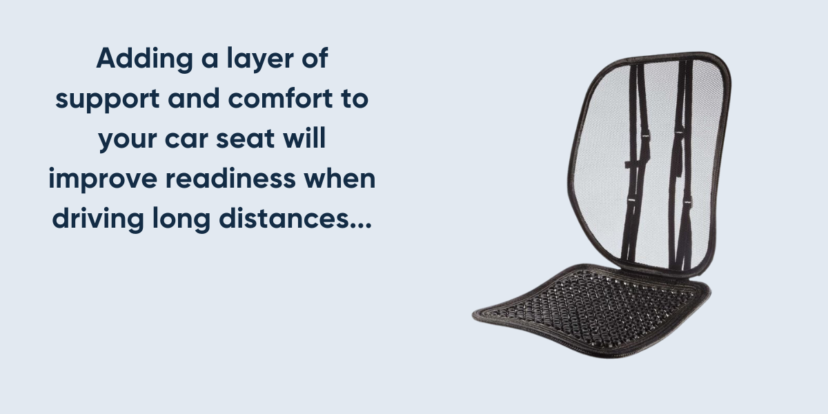 Seat Support for long travels