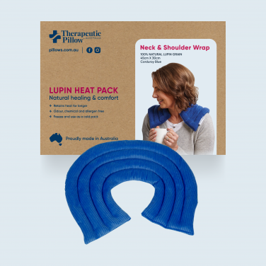 neck heat bag, shoulder heat bag, therapeutic heat bag